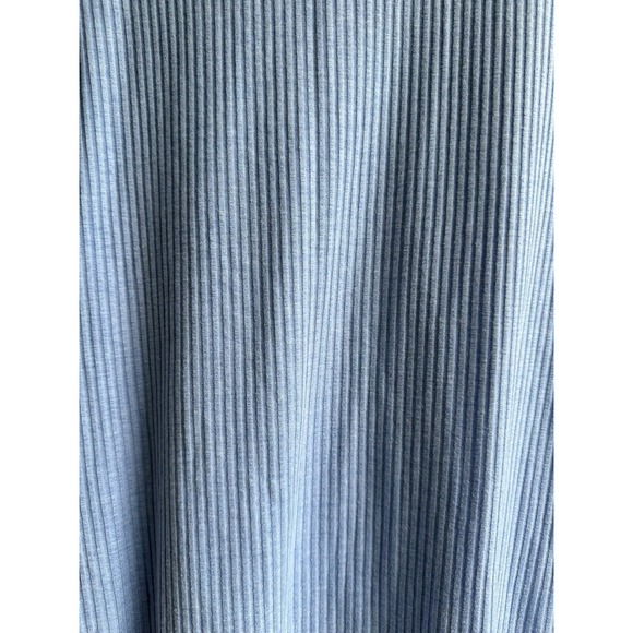 American Eagle Blue Oversized‎ Ribbed Hi-Low Tunic Tee Size Medium - Picture 5 of 11